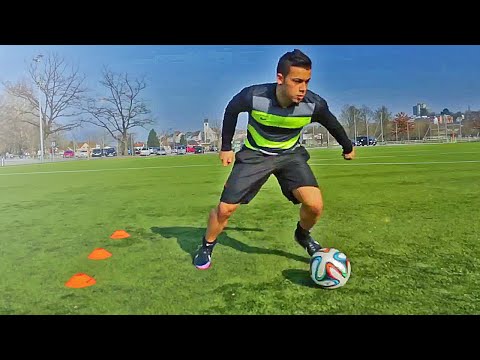 How To Improve Your Skills & Ball Control - Play Like Neymar, Robben & Pogba Soccer Tutorial