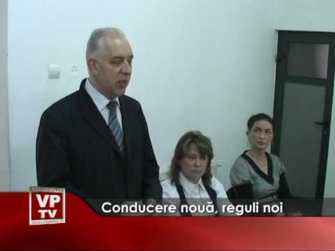 Conducere nouă, reguli noi
