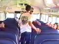 Bus driver beats up kid