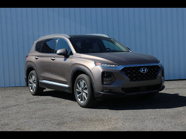2019 Hyundai Santa Fe Luxury | Leather | Roof | Cam | Warranty t in Cars & Trucks in Saint John