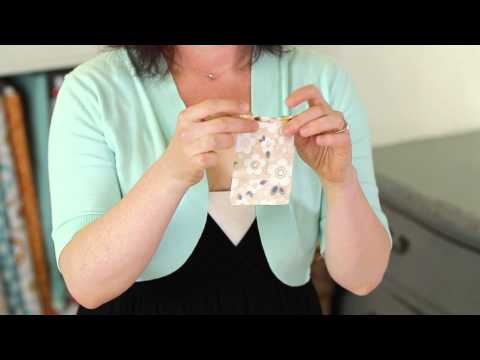 how to attach fusible fleece