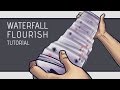 Waterfall Card Flourish