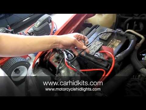 how to fit hid kit corsa d