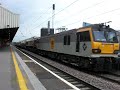 Class 92 and 66 Through Warrington