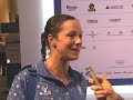 Olimpiadi 2008: Eleonora Lo Bianco a Casa Italia