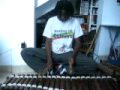 zoumana diabat� sur balafon diatonique avec lassina dembele chez fran�oise � l'heure du caf� touba