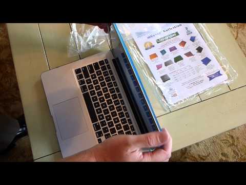 iPearl mCover Hard Shell Cover Case For Apple MacBook Air Review & Installation