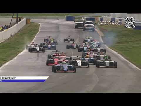 Full Race Replay: F4 U.S. Drivers Battle the Elements in Road Atlanta Finale (Race 3)