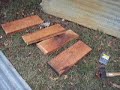 building a cheap raised garden bed 1 building a cheap raised garden bed 1