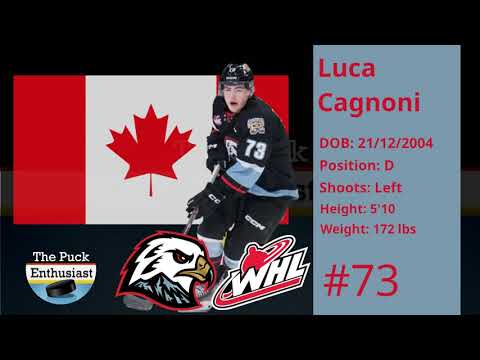 #73 Luca Cagnoni (DY) Shift-by-Shift 12.11.22 WHL - Portland Winterhawks