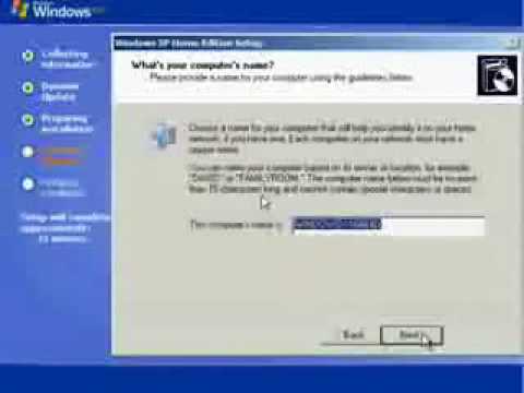Install windows