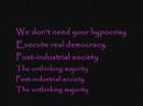 The Unthinking Majority (Song + Lyrics)