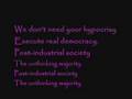 The Unthinking Majority (Song + Lyrics)