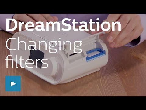 Image of DreamStation changing filters video