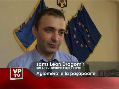 Aglomeratie la pasapoarte