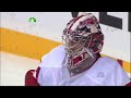 David Legwand hides the puck in a goal mouth scrum only to end up hiding it and taking it to the bench so there is no call on him for covering the puck in the crease. Nashville Predators vs Detroit Red Wings 4/17/12 NHL Hockey