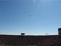 Notre Dame football - Jet fly-over