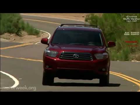 motorweek 2008 toyota highlander road test