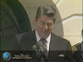 A ceremony to launch Drunk Driving campaign & Presidential Humanitarian Award to Michael Jackson on May 14, 1984. For more information on the ongoing works of President Reagan's Foundation, visit us at www.reaganfoundation.org