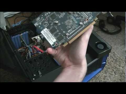 how to fit a graphics card in a pc