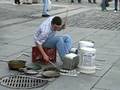 Bostonian Street Performer