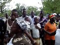 some short scenes of dancing to the sounds of the gyil and gangaa (drum) at the the funeral of kakraba lobi in his hometown of saru in the northern region of ghana. aug. 25-27, 2007