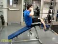 Abdominales en banco declinado