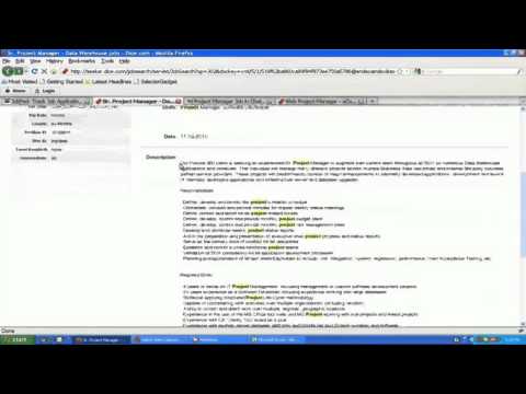 how to organize job search