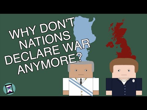 Why don’t Countries Formally Declare War Anymore? (Short Animated Documentary)