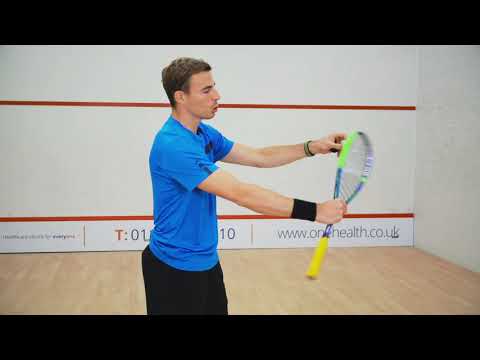 Leaving the ball short with Nick Matthew