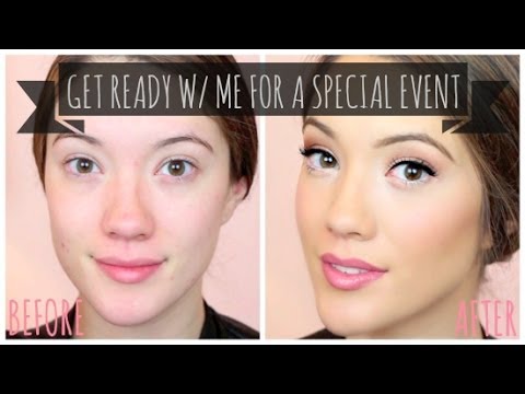 Get Ready with Me! Special Event Skincare, Makeup & Hair + How I Contour | Blair Fowler