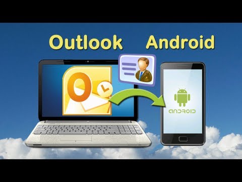 how to sync droid x with outlook