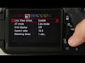 What Each Function Of The Canon T3I Or 600D DOES & How To Use Them Part 2 Menus