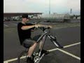 Wheelie with no front wheel