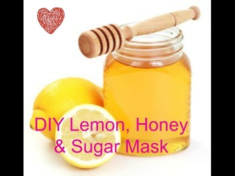 how to rub lemon on face