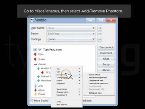 how to make an invisible phantom in vent