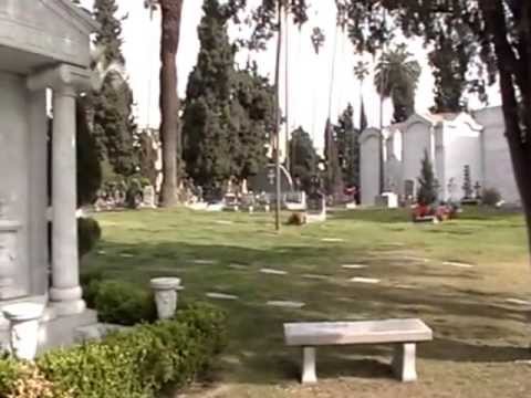 Cemetery - A tour of Hollywood Forever Cemetery in Hollywood, California. Many famous people are buried here. By, George Vreeland Hill.