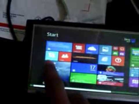 Resistive touch screen not recognized by windows 8 as a touch device