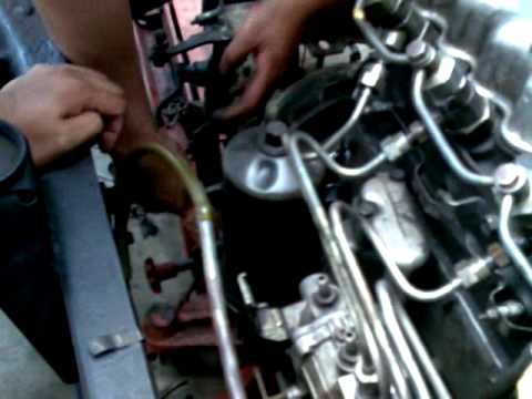 Installing an old ISUZU Transmission