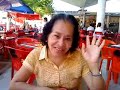 Comiendo en el parque Santa Anna