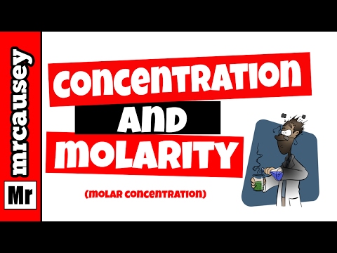 how to calculate molarity