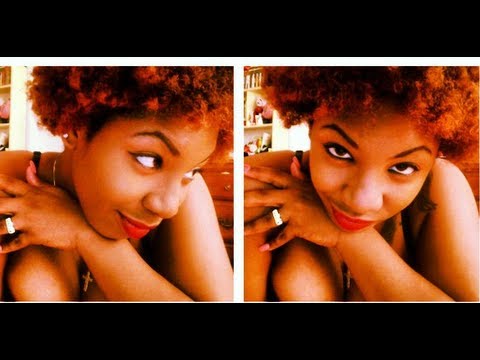 how to dye orange hair black