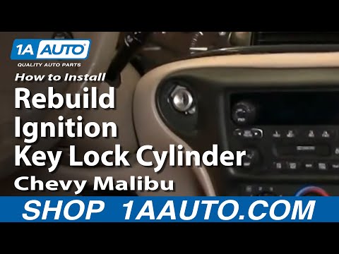 How To Install Replace Rebuild Ignition Key Lock Cylinder Chevy Malibu 97-03 1AAuto.com