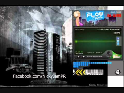 Nicky Jam @ Flow Radio de Bogot&aacute; (Entrevista) (2012) -