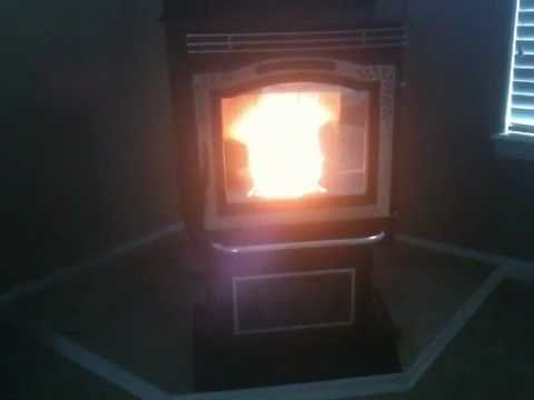 how to vent pellet stove through roof
