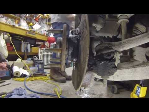 Replacing front wheel hub bearing assembly on 2006 GMC Sierra