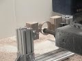Fresadora CNC tallando tobera Fresadora CNC tallando tobera
