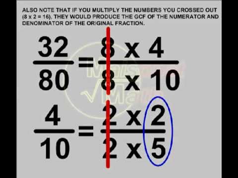 how to reduce fractions