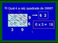 MATEMÁTICA-RAIZ QUADRADA FÁCIL