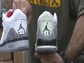 sneakgeekz #21 2 air jordan fusion 3 retro 3 comparison
